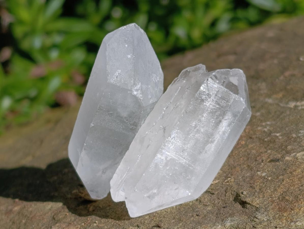 Natural Clear Quartz Crystals x 70 From Madagascar