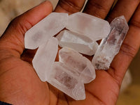 Natural Clear Quartz Crystals x 70 From Madagascar