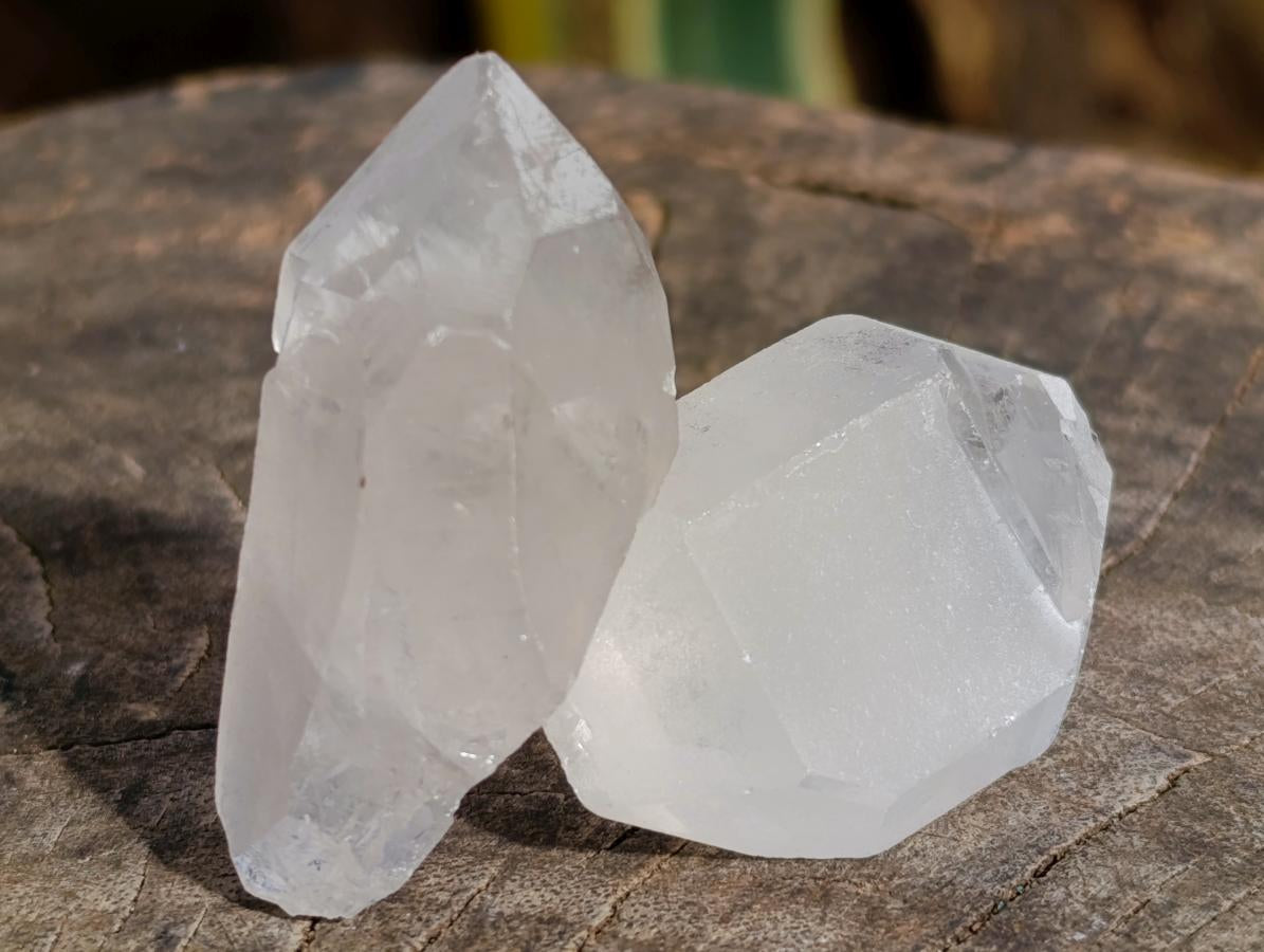 Natural Clear Quartz Crystals x 70 From Madagascar