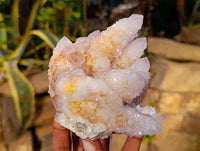 Natural Pale Lilac Spirit Clusters x 2 From Boekenhouthoek, South Africa