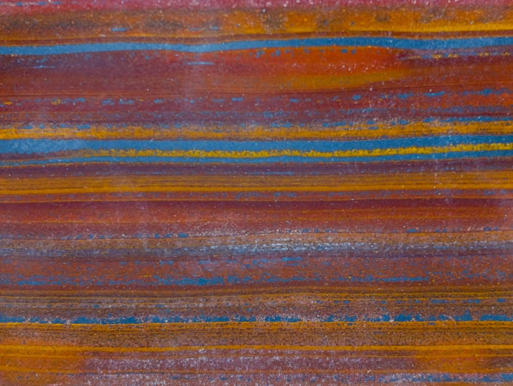 Polished Banded Tiger Iron Standing Free Forms x 4 From South Africa