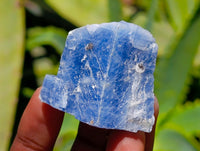 Natural Sky Blue Calcite Specimens x 35 From Namibia