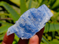 Natural Sky Blue Calcite Specimens x 35 From Namibia