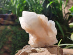 Natural White Quartz Crystal Clusters x 4 From Madagascar