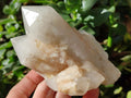 Natural White Quartz Crystal Clusters x 4 From Madagascar
