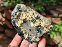 Natural Schorl Black Tourmaline Specimens x 3 From Erongo, Namibia