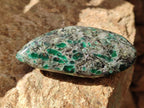 Polished Emerald Mica 'Mutokolite' Free Forms x 6 From Mutoko, Zimbabwe