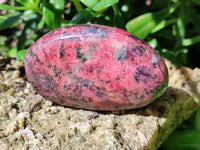 Polished Rhodonite Free Forms x 6 From Rhusinga, Zimbabwe
