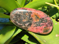 Polished Rhodonite Free Forms x 6 From Rhusinga, Zimbabwe