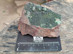 Natural Libethenite Crystals On Dolomite Matrix Specimens x 2 From Shituru, Congo - Toprock Gemstones and Minerals 