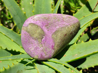 Polished Stichtite Galets x 6 From Barberton, South Africa