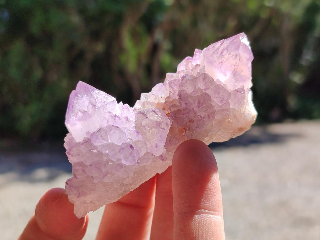 Sunburst Rocks Natural Sunburst Amethyst Spirit Clusters x 12 From Boekenhouthoek, So ...