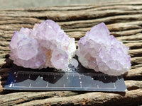 Natural Sunburst Amethyst Spirit Clusters x 12 From Boekenhouthoek, South Africa