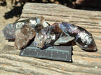 Natural Smokey Quartz Crystals x 5 From Mulanje, Malawi