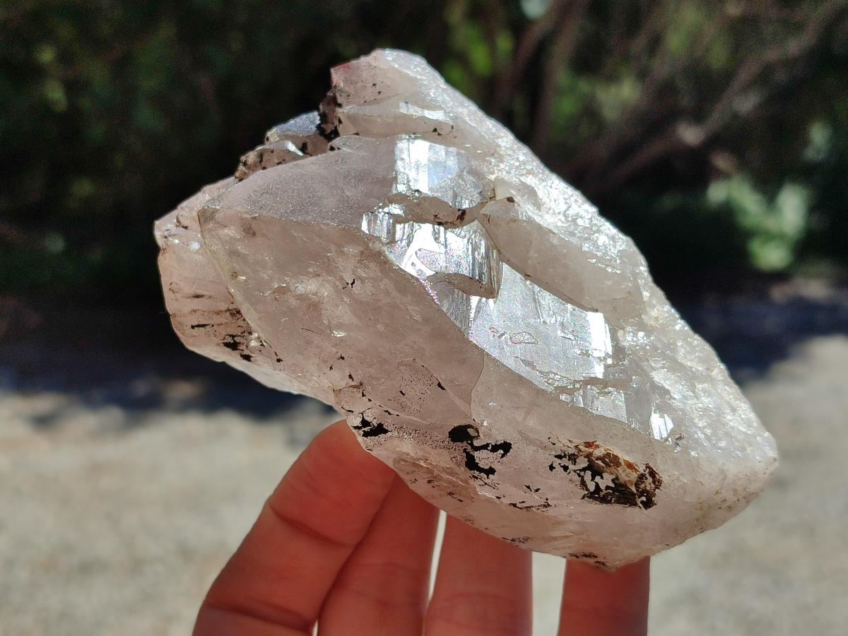 Natural Smokey Quartz Crystals x 5 From Mulanje, Malawi