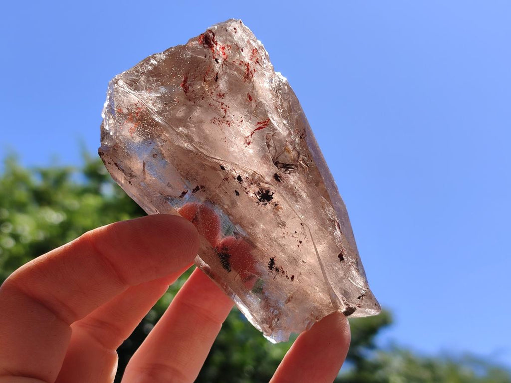 Natural Smokey Quartz Crystals x 5 From Mulanje, Malawi