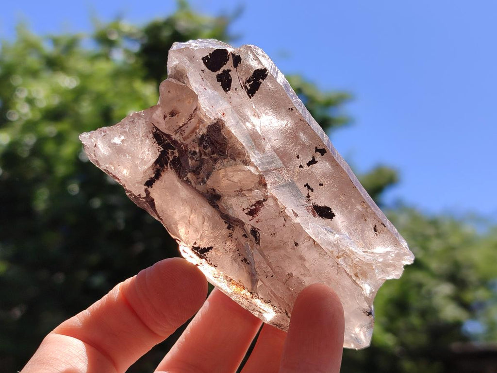 Natural Smokey Quartz Crystals x 5 From Mulanje, Malawi