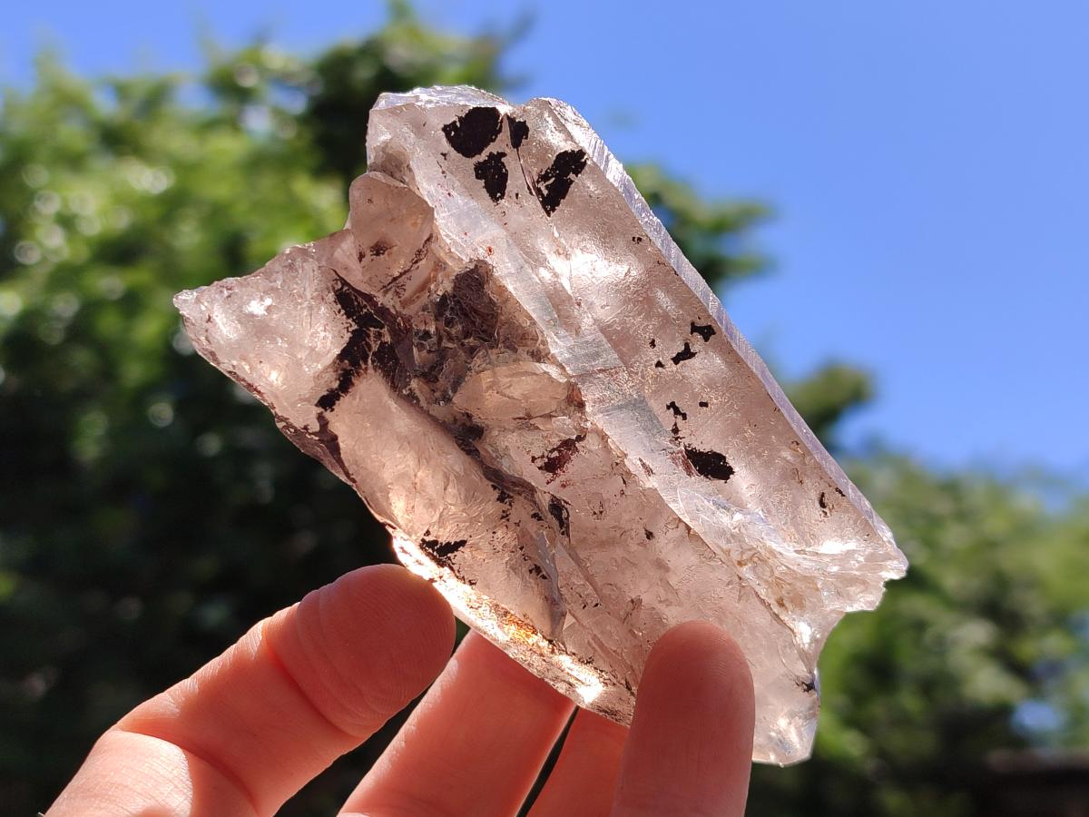 Natural Smokey Quartz Crystals x 5 From Mulanje, Malawi