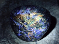 Polished Emerald Mica 'Mutokolite' Standing Free Forms x 3 From Mutoko, Zimbabwe