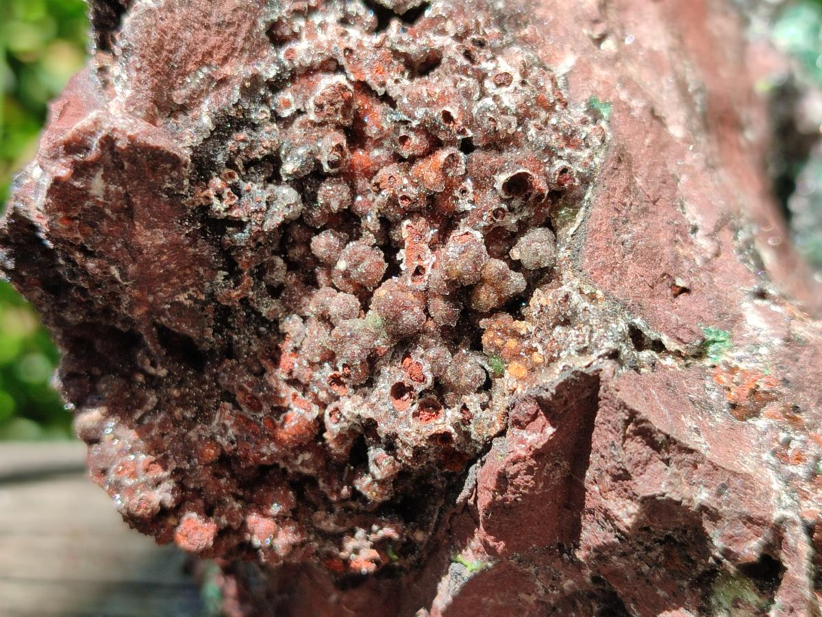 Natural XL Drusy Quartz Coated Ball Malachite On Dolomite Specimen x 1 From Mindingi Mine, Kambove, Congo