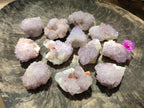 Natural Sunburst Amethyst Spirit Clusters And Crystals x 12 From Boekenhouthoek, South Africa