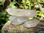 Natural Clear Quartz Crystals x 35 From Madagascar
