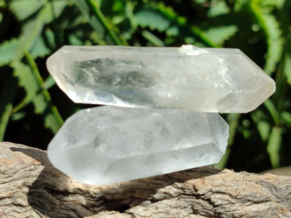 Natural Clear Quartz Crystals x 35 From Madagascar
