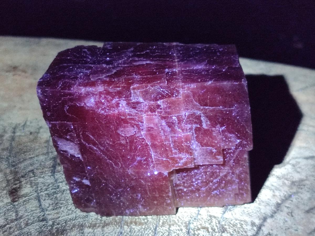 Natural Sunset Orange Calcite Specimens x 5 From Spitzkop, Namibia