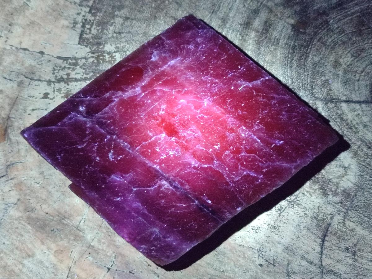 Natural Sunset Orange Calcite Specimens x 5 From Spitzkop, Namibia