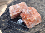 Natural Sunset Orange Calcite Specimens x 5 From Spitzkop, Namibia