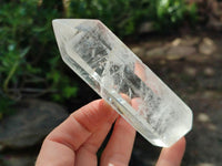 Polished Clear Quartz Crystals x 6 From Madagascar