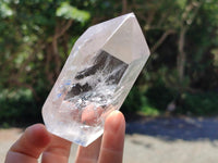 Polished Clear Quartz Crystals x 6 From Madagascar