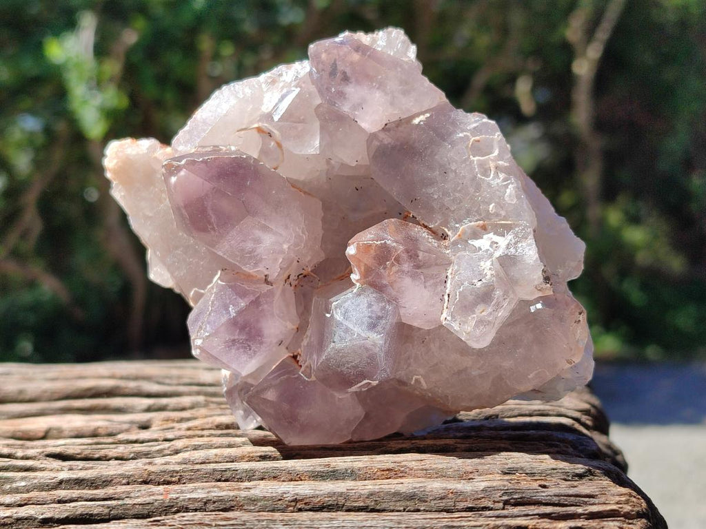 Natural Jacaranda Amethyst Crystal Clusters x 6 From Mumbwa, Zambia