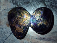 Polished Emerald Mica 'Mutokolite' Free Forms x 6 From Mutoko, Zimbabwe