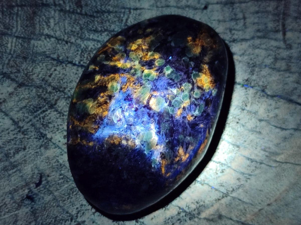 Polished Emerald Mica 'Mutokolite' Free Forms x 6 From Mutoko, Zimbabwe