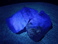 Natural Watermelon Fluorite Cobbed Specimens x 12 From Uis, Namibia