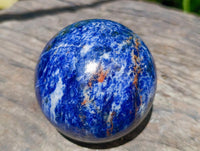 Polished Sodalite Spheres x 2 From Kunene River, Namibia