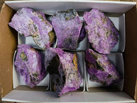 Natural Stichtite Cobbed Specimens x 6 From Barberton, South Africa