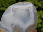 Polished Blue Lace Agate Free Forms x 5 From Nsanje, Malawi