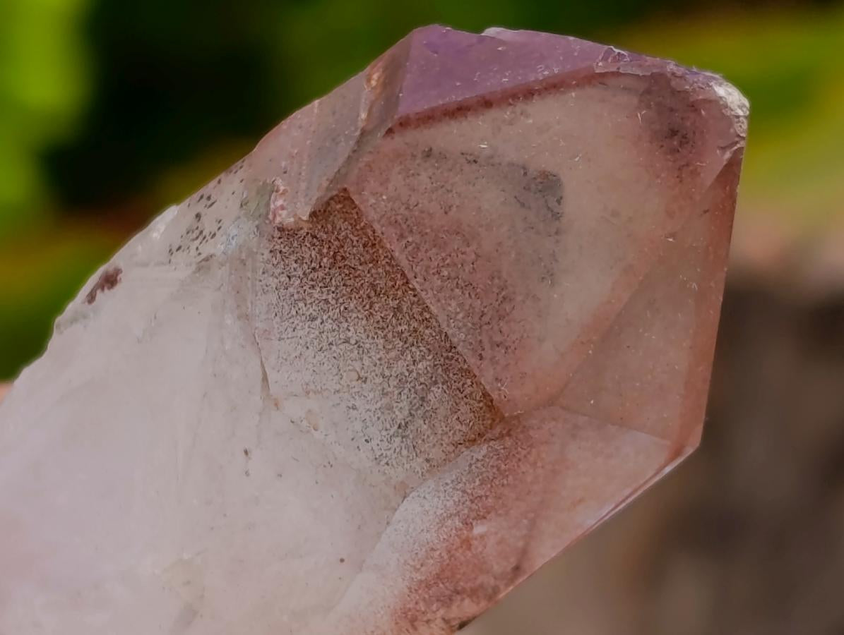 Natural Red Hematoid Quartz Clusters And Crystals x 24 From Karoi, Zimbabwe