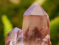 Natural Red Hematoid Quartz Clusters And Crystals x 24 From Karoi, Zimbabwe