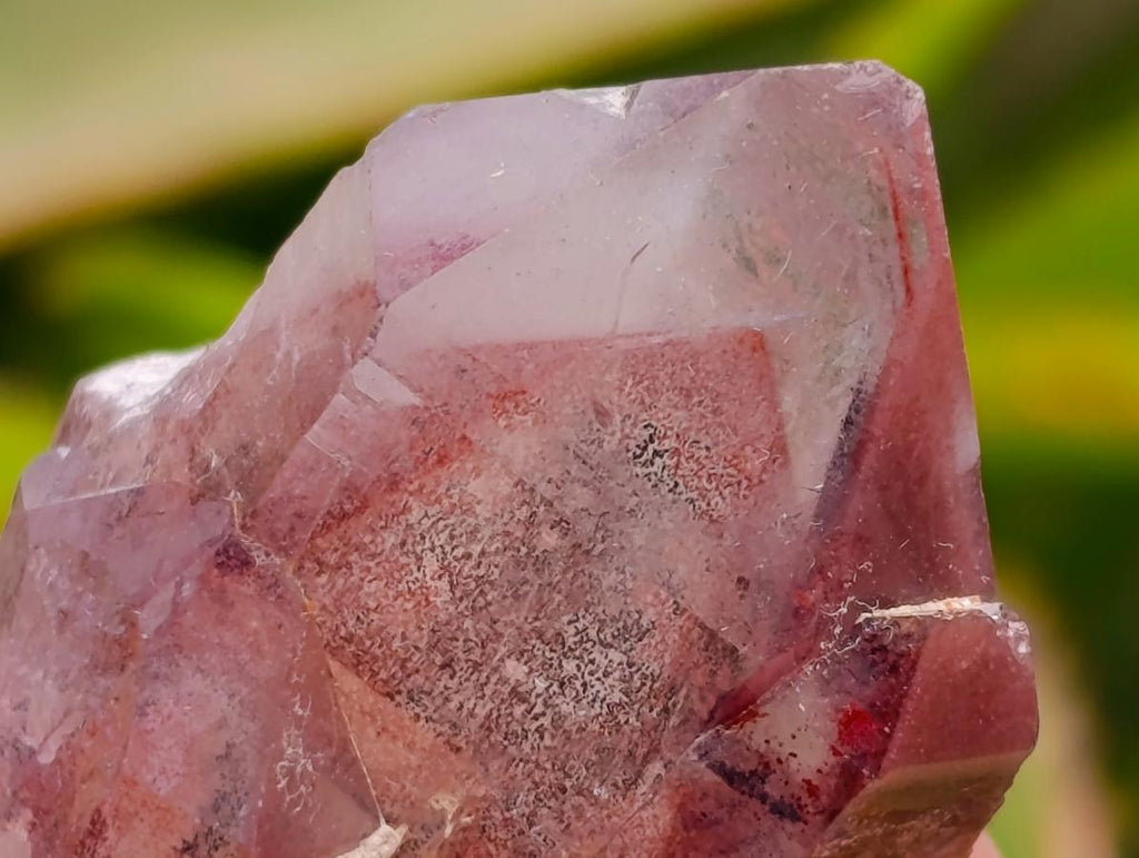 Natural Red Hematoid Quartz Clusters And Crystals x 24 From Karoi, Zimbabwe
