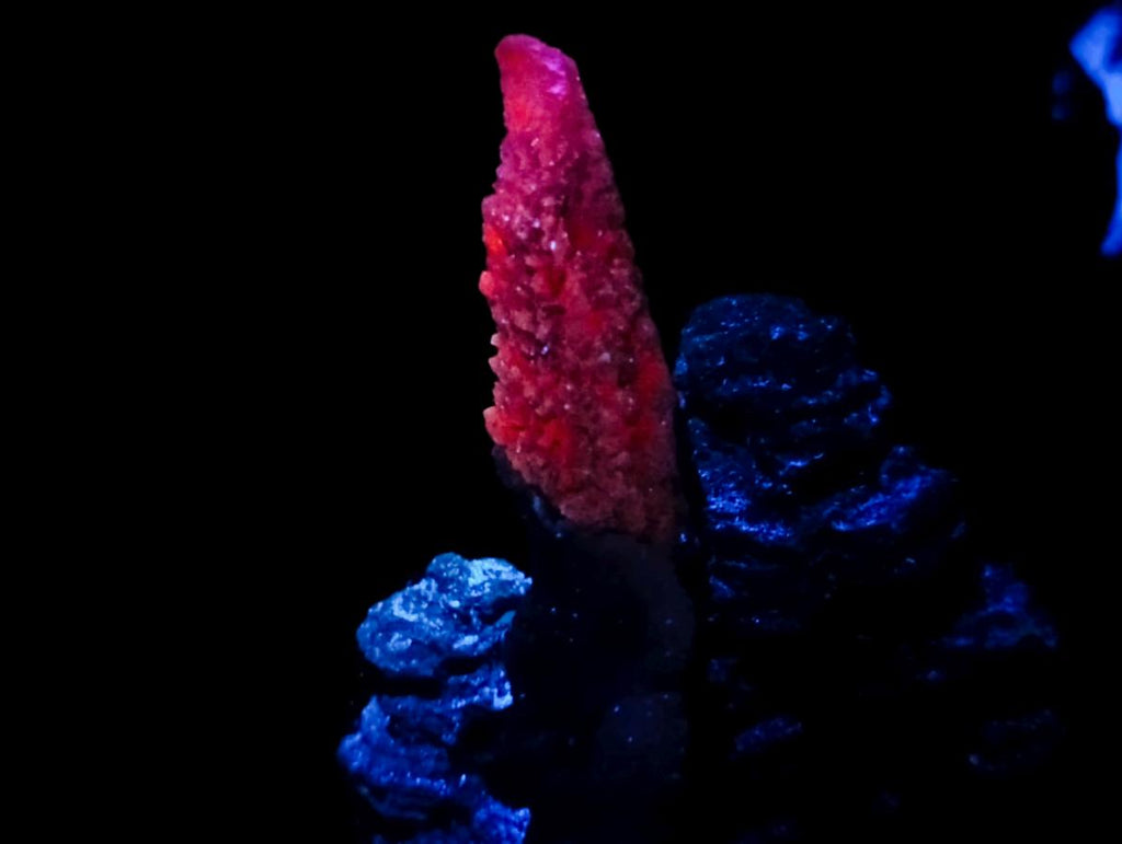 Natural Drusy Quartz Coated Spearhead Calcite Specimens x 12 From Albert's Mountain, Lesotho