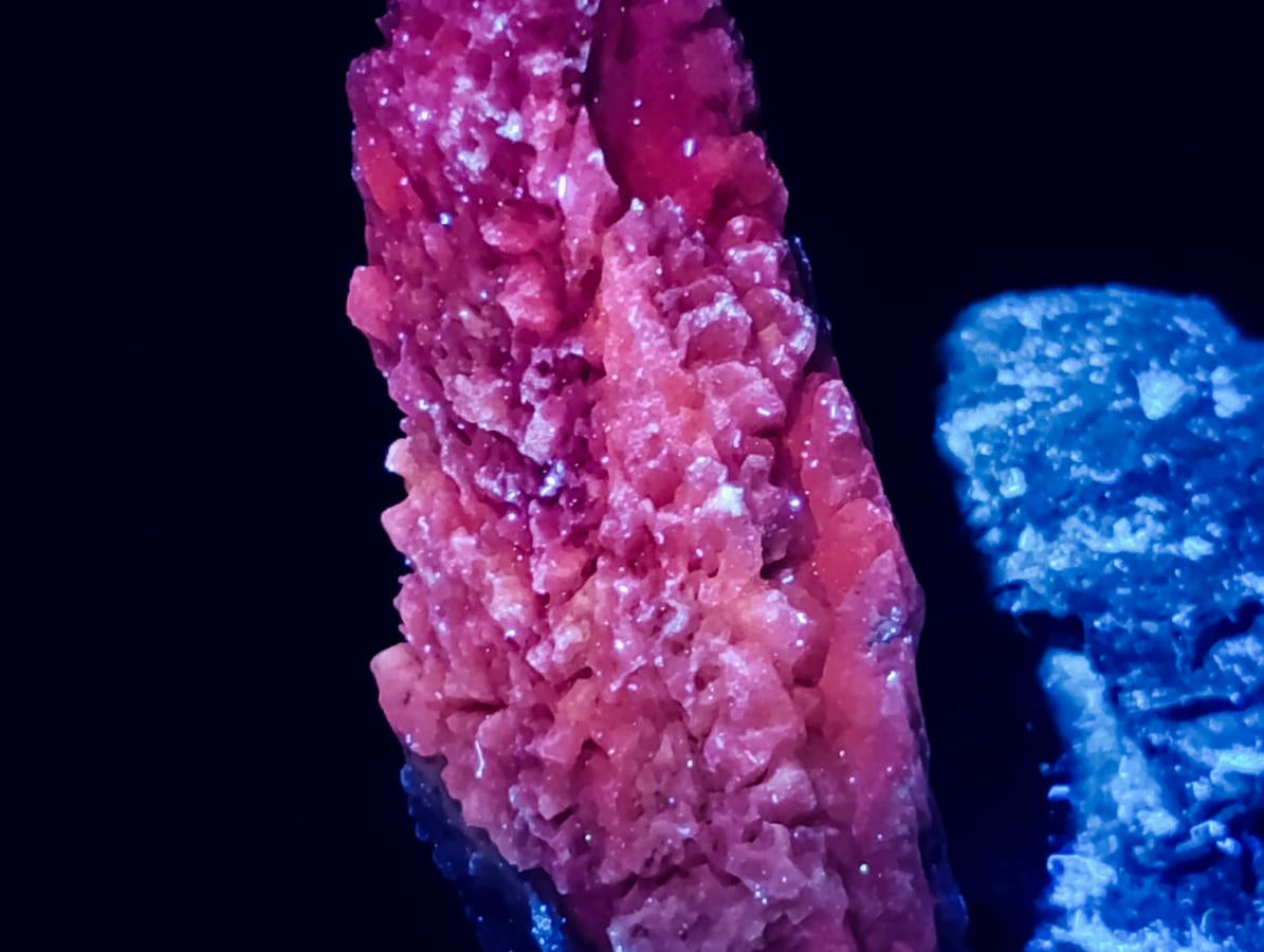 Natural Drusy Quartz Coated Spearhead Calcite Specimens x 12 From Albert's Mountain, Lesotho