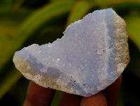 Natural Blue Lace Agate Geode Specimens x 24 From Nsanje, Malawi