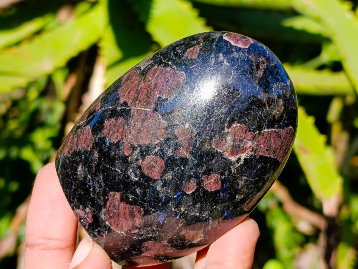 Polished Blue Speck Iolite Water Sapphire Standing Free Forms x 2 From Ambatofinandrahana, Madagascar