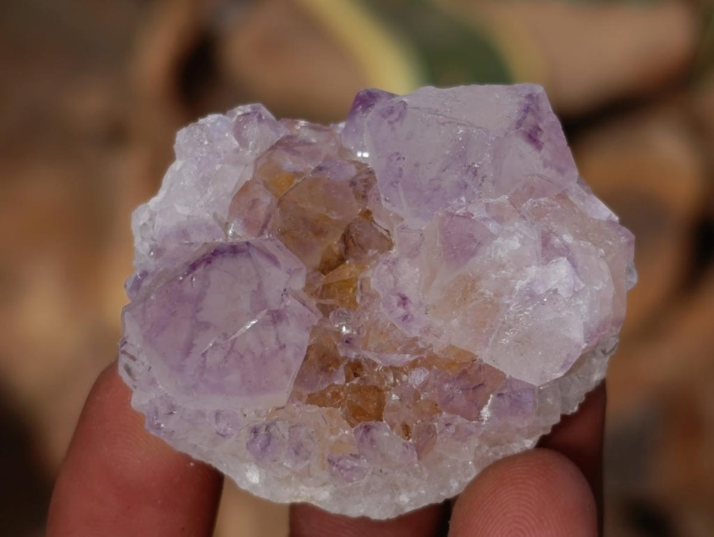 Natural Sunburst Amethyst Spirit Clusters x 20 From Boekenhouthoek, South Africa