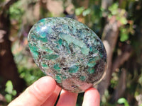 Polished Emerald Mica 'Mutokolite' Free Forms x 6 From Mutoko, Zimbabwe