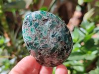 Polished Emerald Mica 'Mutokolite' Free Forms x 6 From Mutoko, Zimbabwe