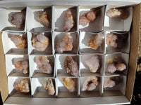 Natural Sunburst Amethyst Spirit Clusters x 20 From Boekenhouthoek, South Africa